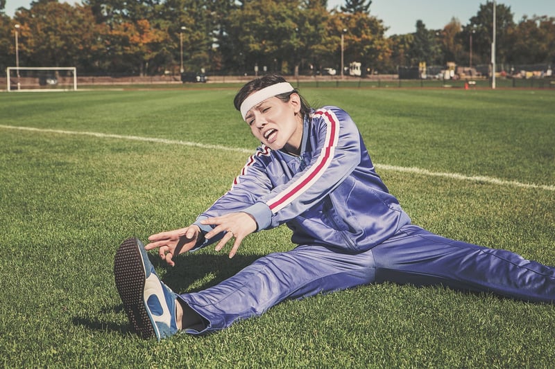 Woman doing core exercises